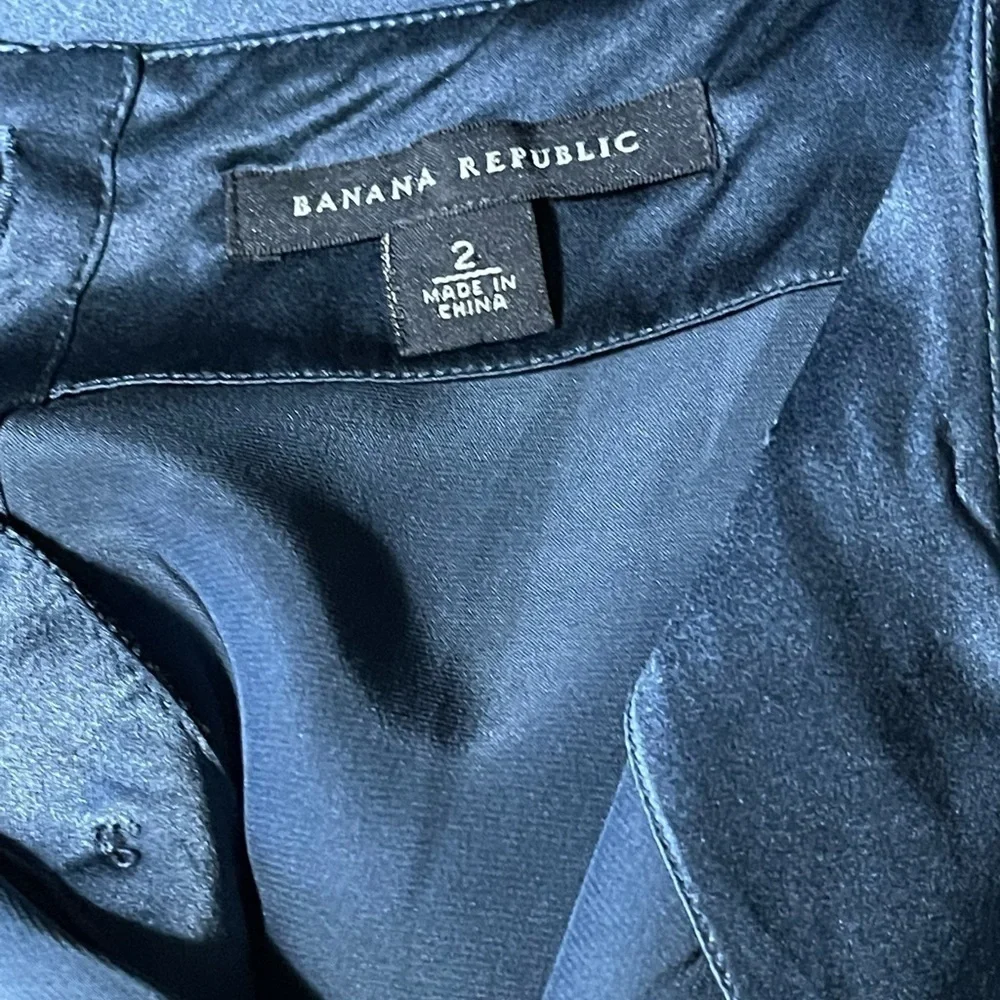 Banana Republic Satin Baby Doll Dress Size 2
